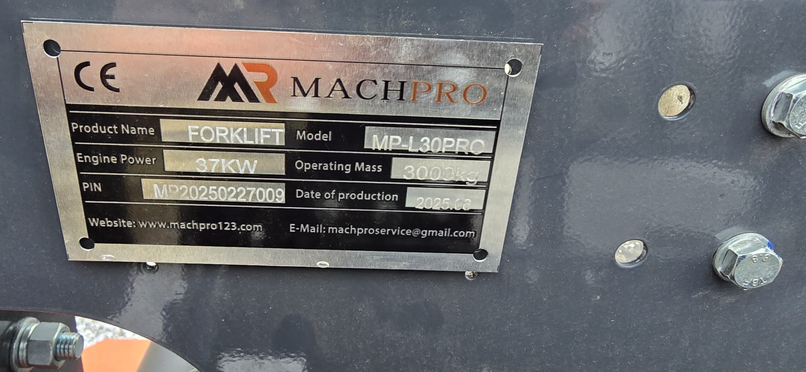 MACHPRO MP-L30PRO diiseltõstuk - Image 8
