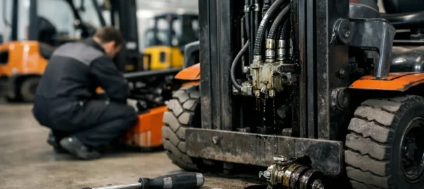 Tõstuki hüdraulikavea tunnused ja põhjused
